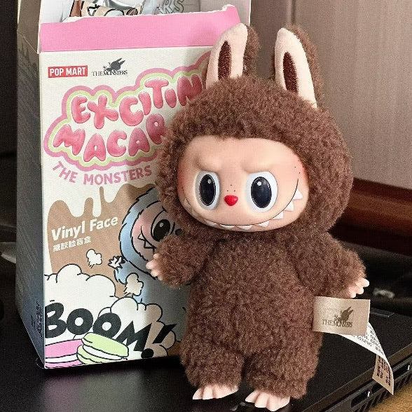 Pop Mart Labubu The Monsters Exciting Macaron Chestnut Cocoa
